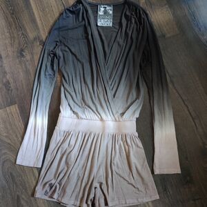 Young Broke & Fabulous Howell Romper Ombre Gradient